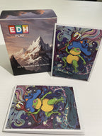 Wizard Frog TCG card sleeves close-up with packaging